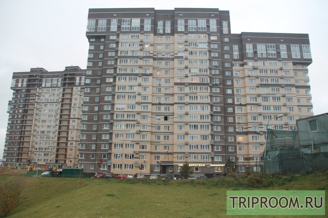 1-комнатная квартира посуточно (вариант № 66800), ул. Татьянин Парк, фото № 16