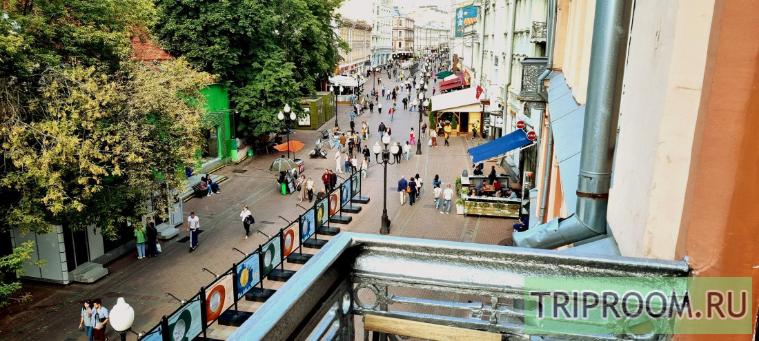 Комната в 2х-комнатной квартире посуточно (вариант № 75073), ул. Арбат, фото № 7